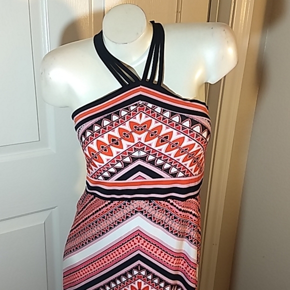 Chevron Design Sun Dress - Picture 2 of 5